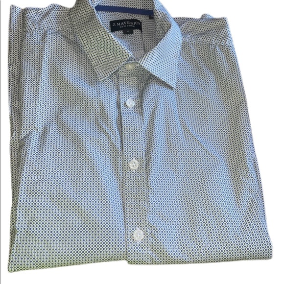 J. Maverick New York- mens casual ss button up size Medium - Picture 1 of 4
